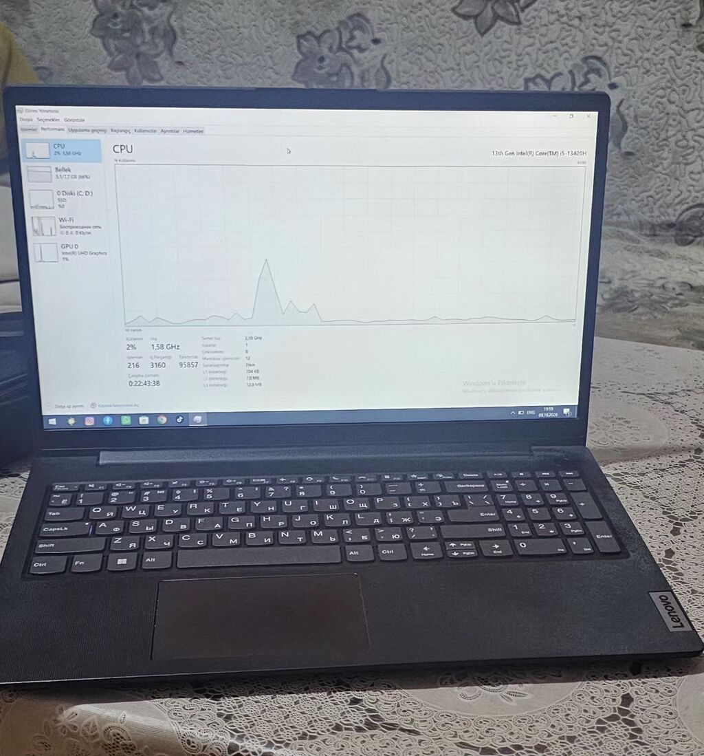 Lenova Prosessor: Intel Core i5-13420H Nəsil: 13-cü nəsil Seriya: H — Lenovo, Saray (3)