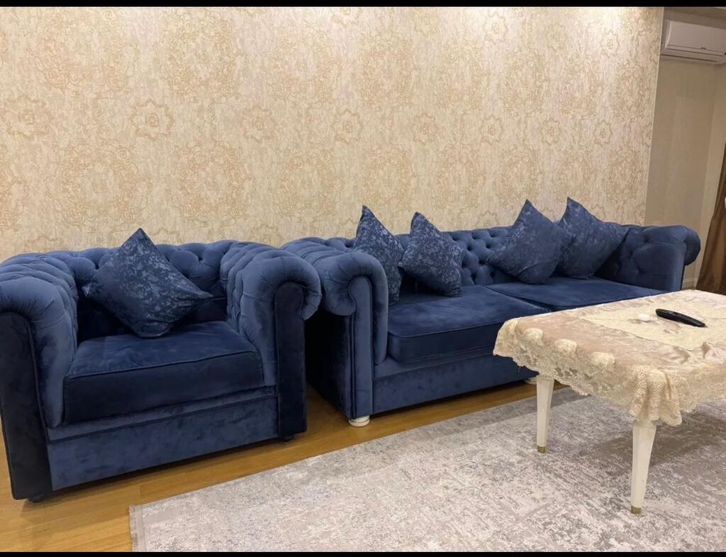 İşlənmiş, Klassik divan, Divan — Yumşaq mobilya dəstləri, Bakı (4)
