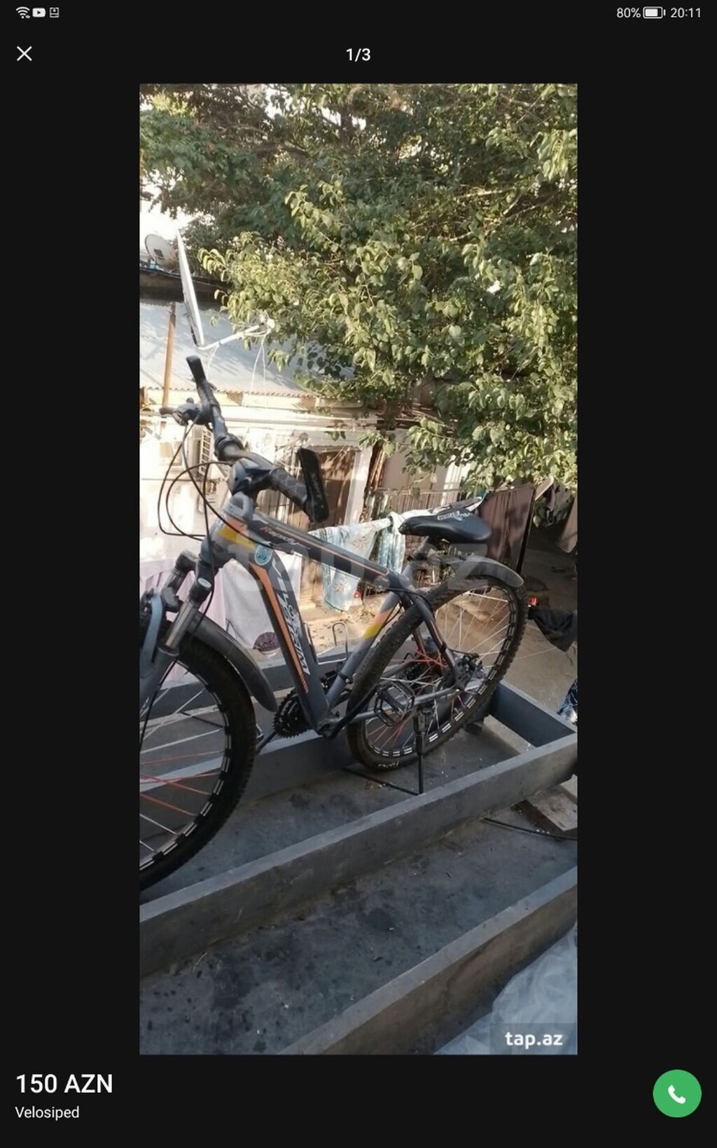 Velosiped – dağ/şəhər tipli, 29" təkər ölçüsü - Marka/model üzərində — Dağ velosipedləri, Bakı (4)