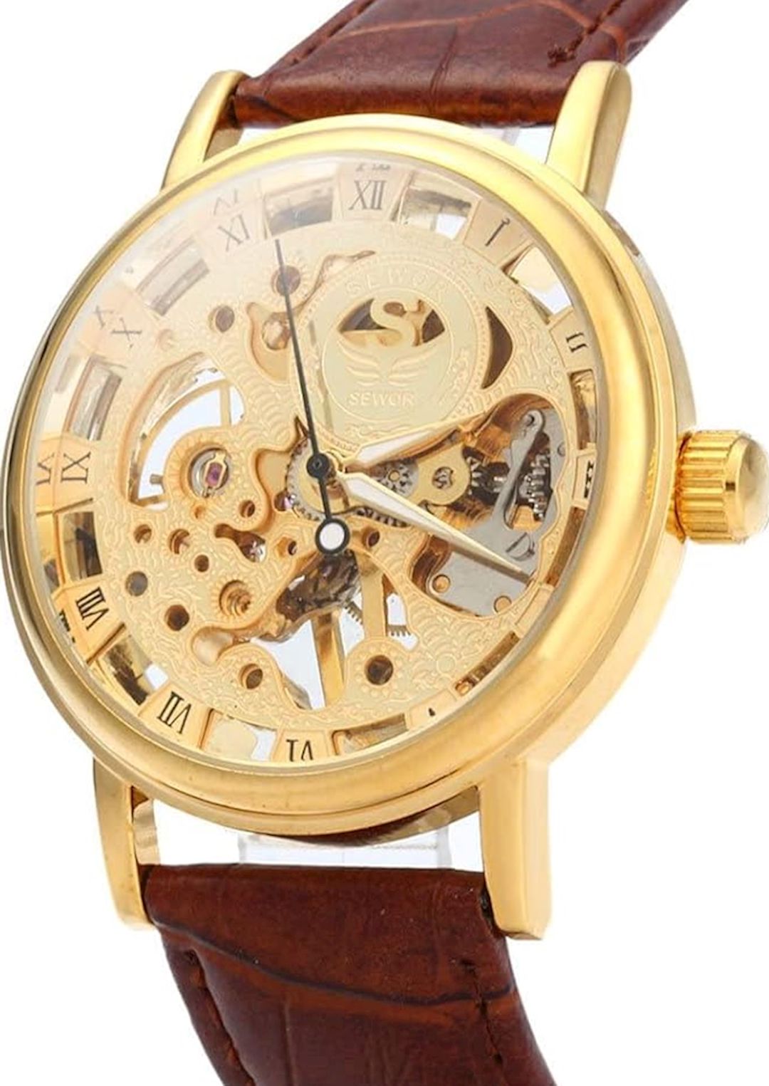 Qol saatı WS B09 Gold/Brown — Mallar, Bakı (3)