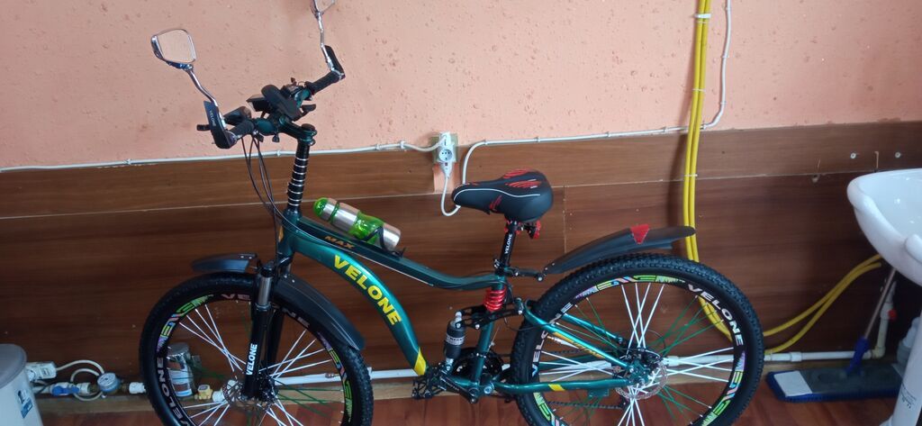 Velone dağ velosipedi - Çərçivə: amortizatorlu (full-suspension) — Yol velosipedləri, Bakı (5)
