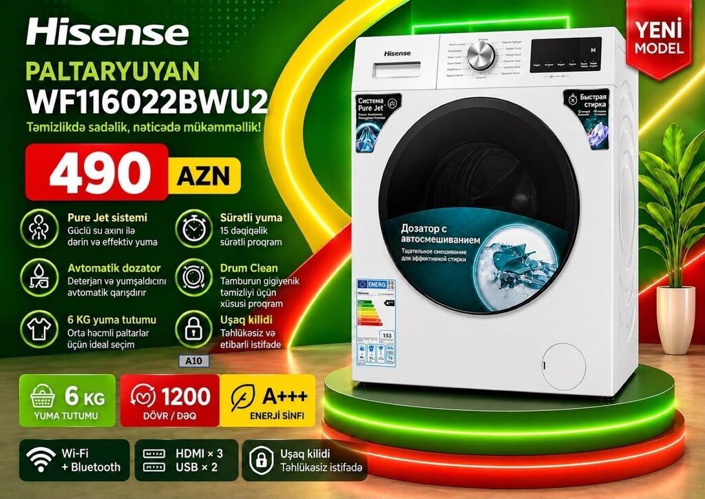 Paltaryuyanlar Her model Paltaryuyanlar Hoffman Yoshiro Samsung — Çamaşır maşınları, Bakı (8)