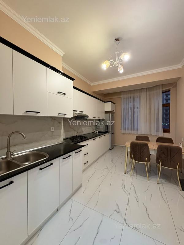 Kirayə 2 otaqlı Bina evi menzil (Yeni tikili), 102 m², Xətai rayonu — Mənzil, Bakı (10)