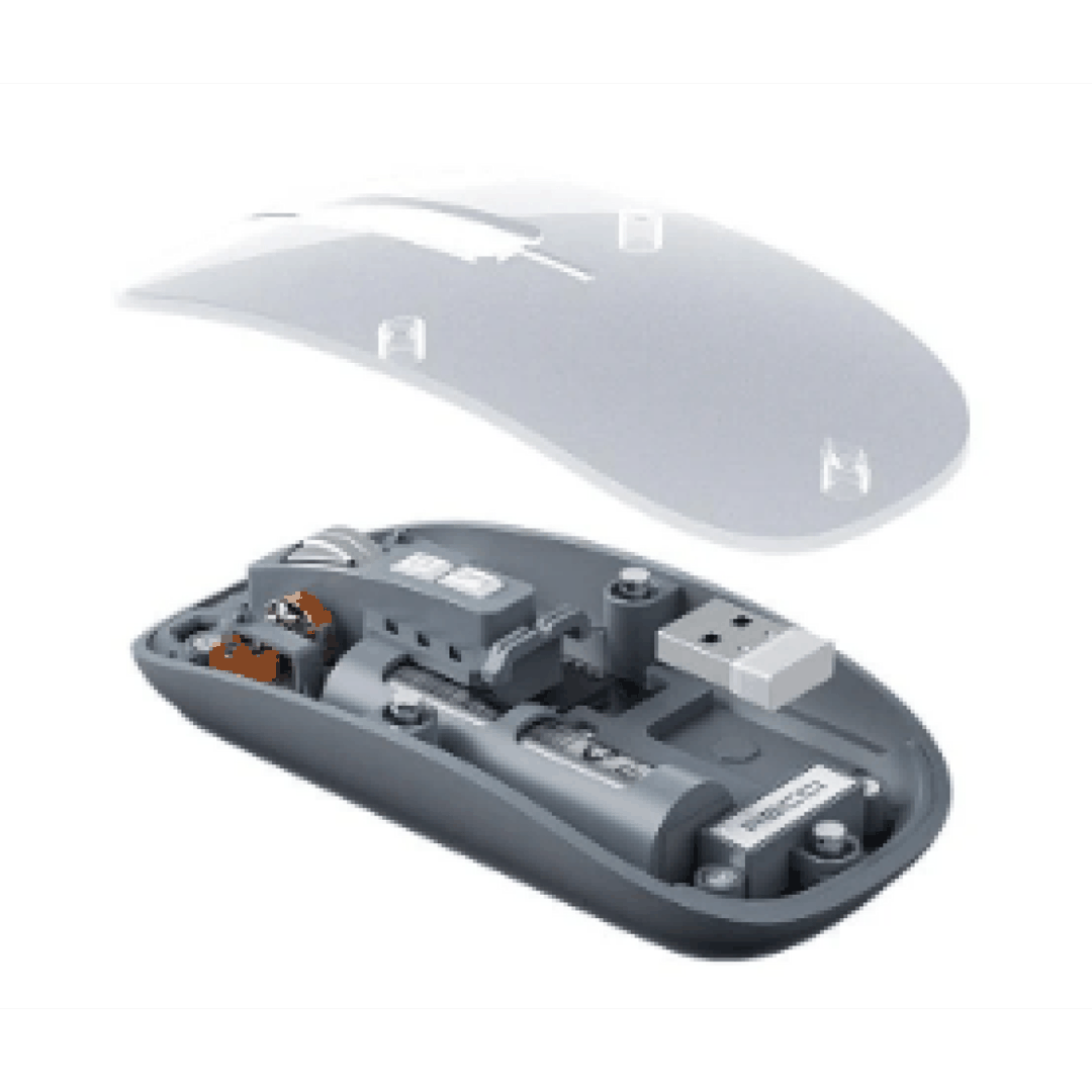 Siçan Recci RCS-M01 Space Capsule Multimode Wireless Transparent — Klaviaturalar və siçanlar, Bakı (3)