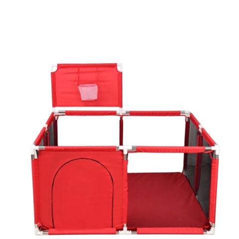 Oyun üçün manej LJ-200819, qırmızı, 128х128х66х107 sm — Bakı