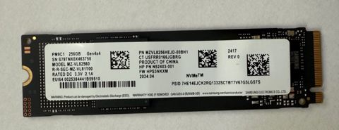 Samsung PM9C1 256GB NVMe SSD — 129 ₼ · Bakı · Kompüterlər və noutbuklar Samsung PM9C1 256GB NVMe SSD — Bakı
