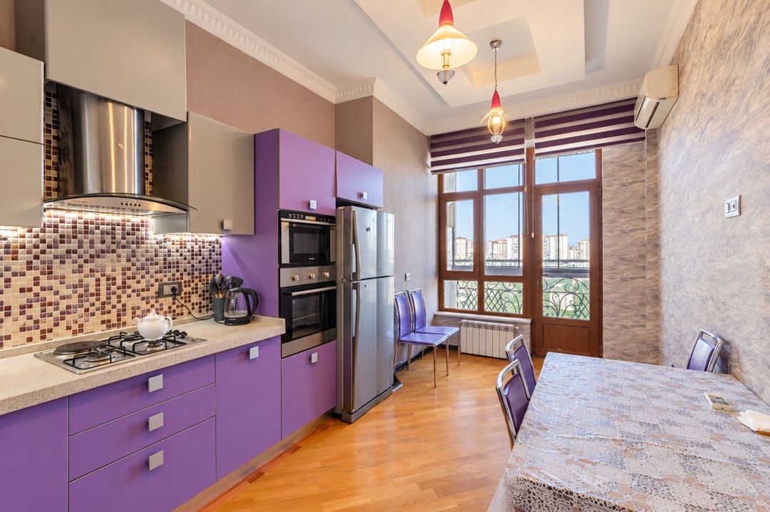 İcarəyə verilir 3 otaqlı yeni tikili 135 m² — Mənzil, Bakı (8)