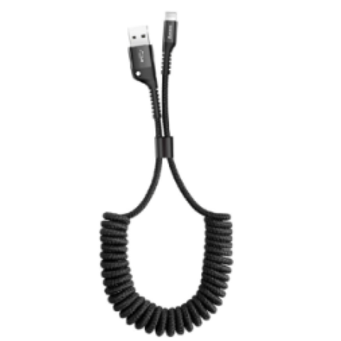 Kabel USB Baseus Fish-eye Spring Cable (CALSR-01) — Bakı