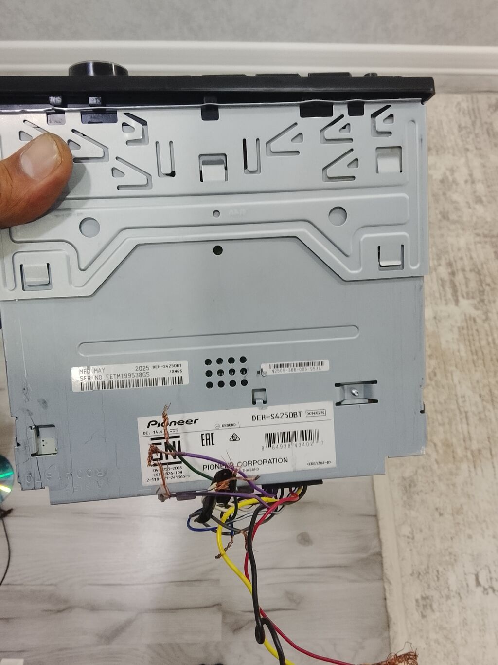 Pioneer DEH‑S4250BT avtomobil maqnitofonu - 1-DIN ön panel, Mıxtrax — Avtomobil akustikası, Gəncə (2)