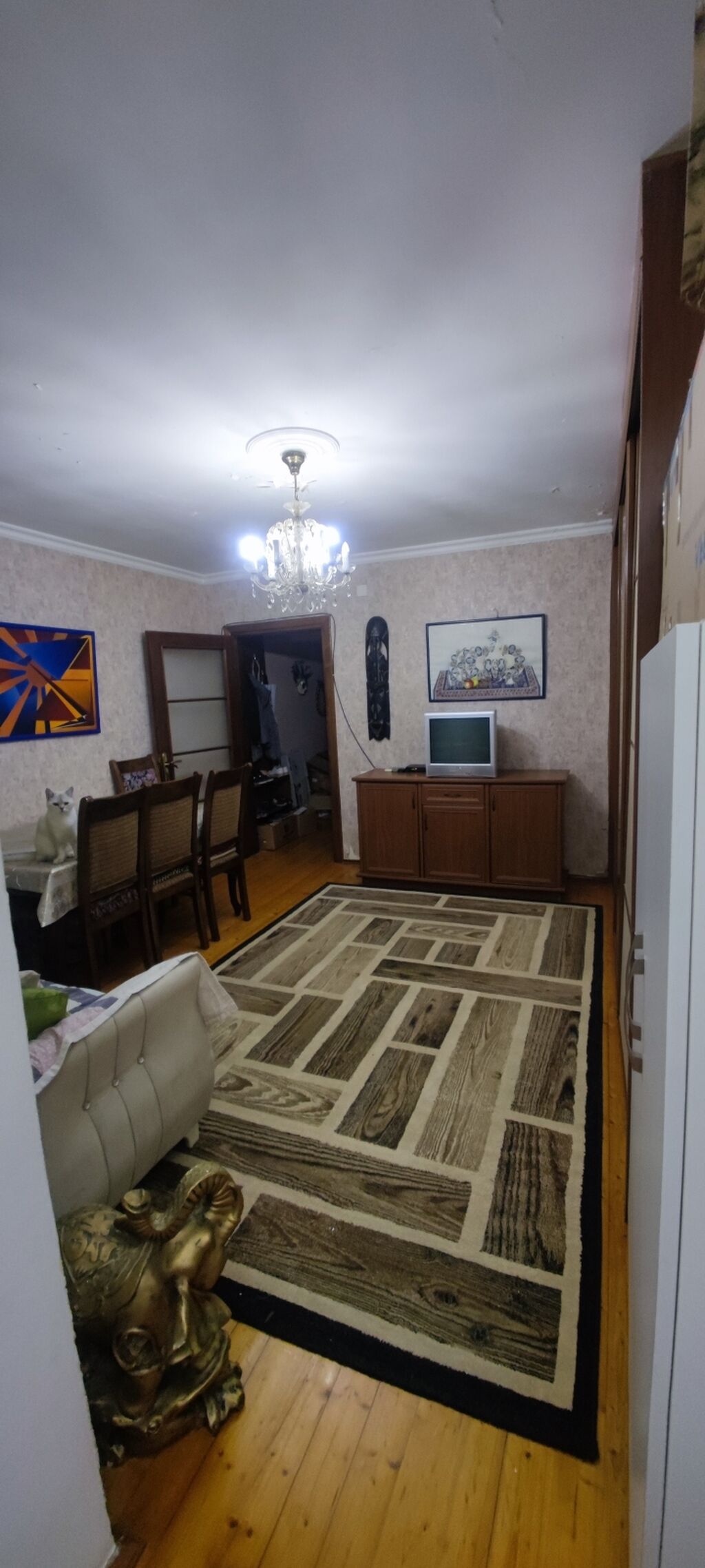Bayilda 2 otagli 45kv menzil kirayə verilir. 4 mərtəbəli binanın 2-ci — Mənzil, Bakı (5)
