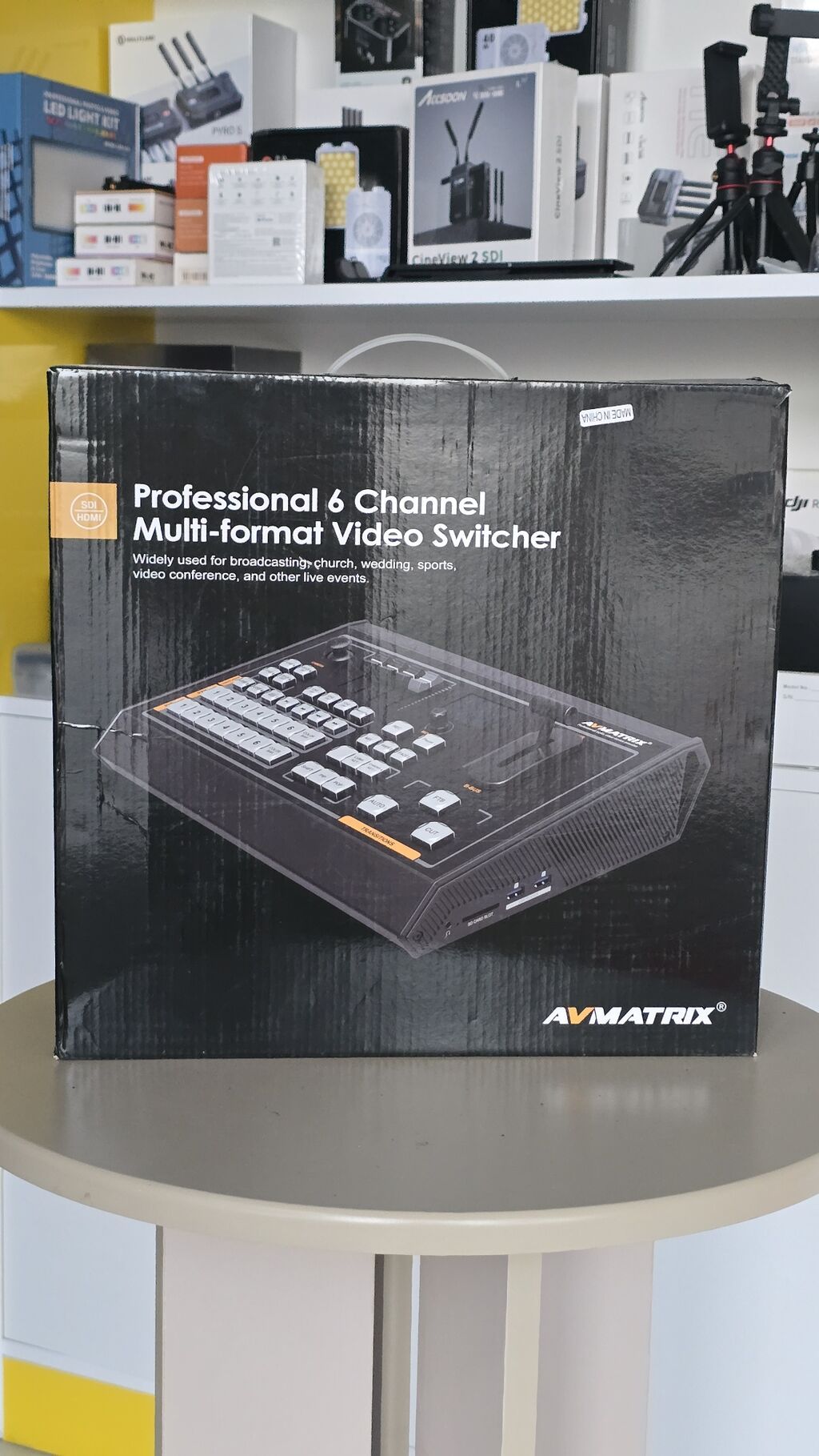 Avmatrıx Professional 6 Channel Multi-format Video Switcher + — Digər, Şəki (3)