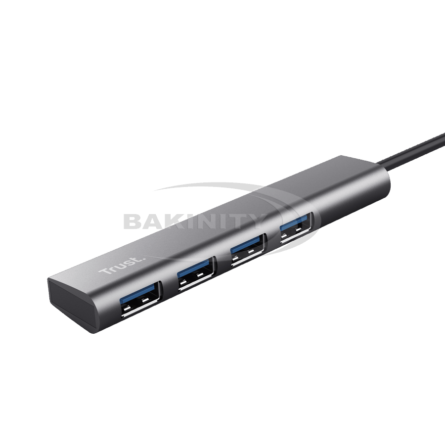 Trust halyx 4-PORT usb-c hub (24948) — Kompüterlər və noutbuklar, Bakı (3)