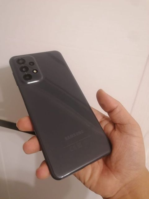Samsung Galaxy A52, 128 GB, rəng - Boz, Barmaq izi — Bakı