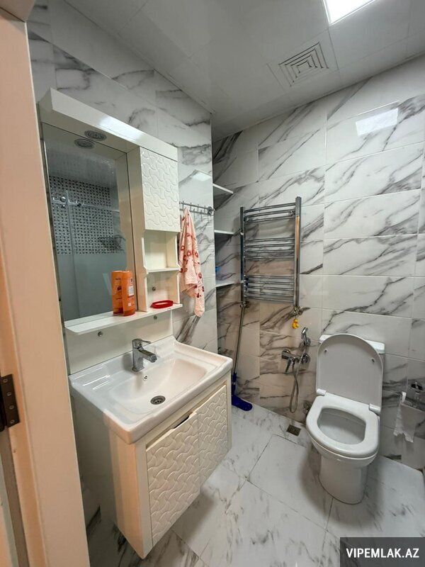 Yasamal rayonunda 2 otaqlı Yeni tikili Kirayə verilir, 50 m² — Mənzil, Bakı (7)