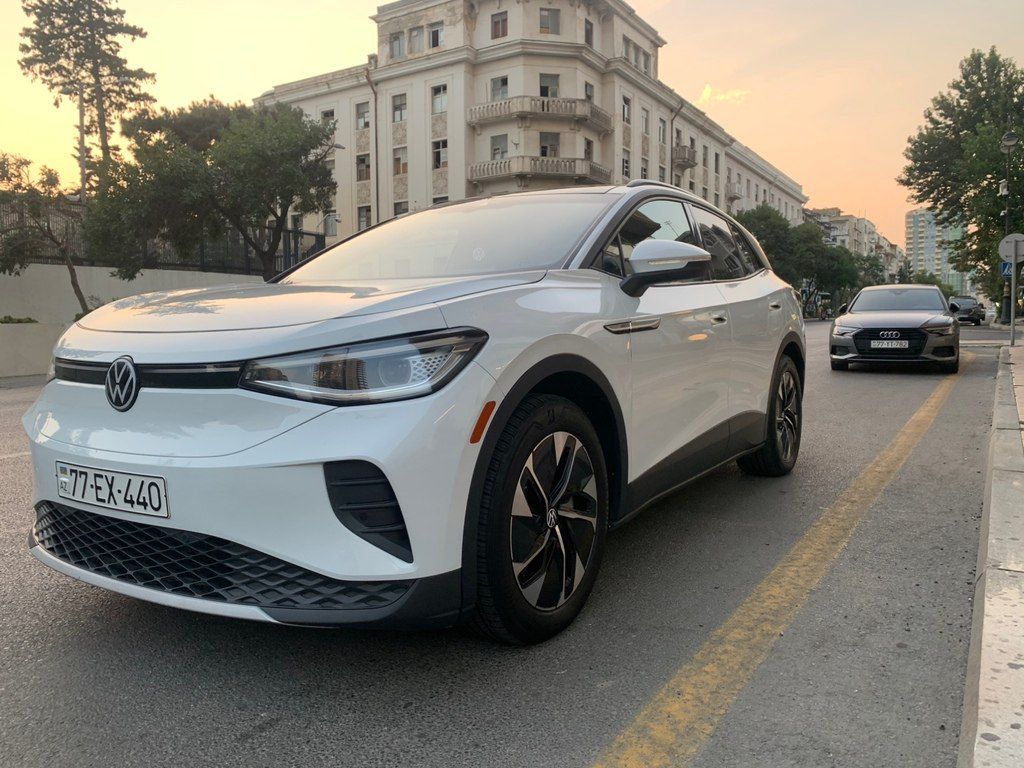 Volkswagen ID.4, 77 kWh, 2021 il, 88 514 km 77-EX-440 — Avtomobillər, Bakı (7)