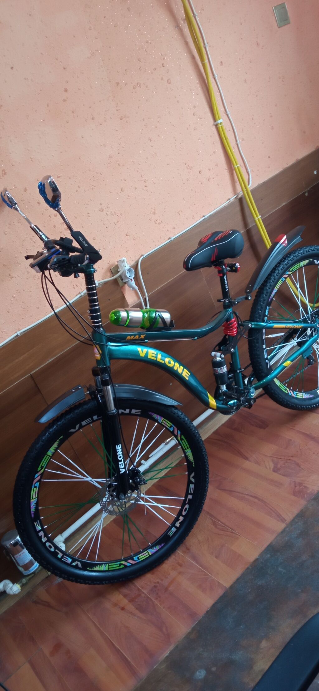 Velone dağ velosipedi - Çərçivə: amortizatorlu (full-suspension) — Yol velosipedləri, Bakı (4)
