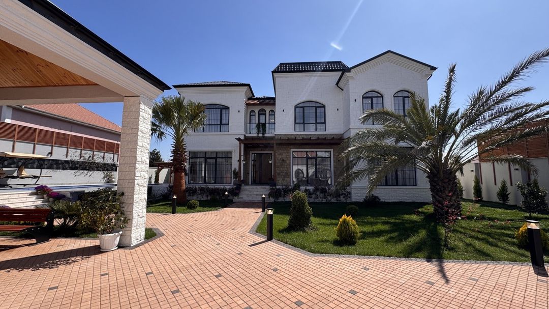 Satılır 6 otaqlı həyət evi/bağ evi 500 m² — Ev, villa, Bakı (3)