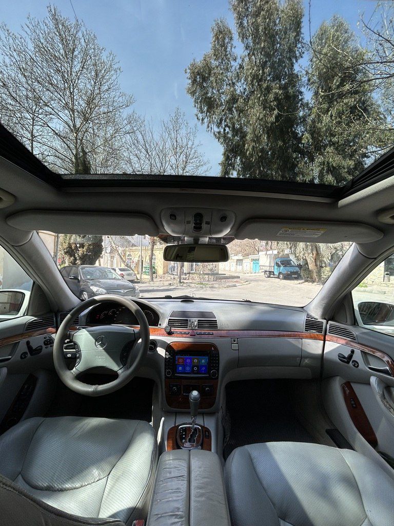 Mercedes S 350, 3.7 L, 2004 il, 280 000 km — Avtomobillər, Mingəçevir (5)