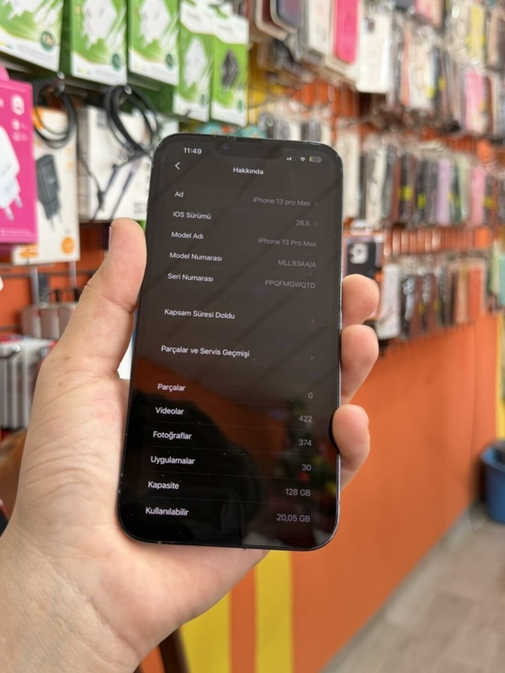 IPhone 13 Pro Max, 128 GB, Sierra Blue, Face ID — Apple iPhone, Sumqayıt (2)