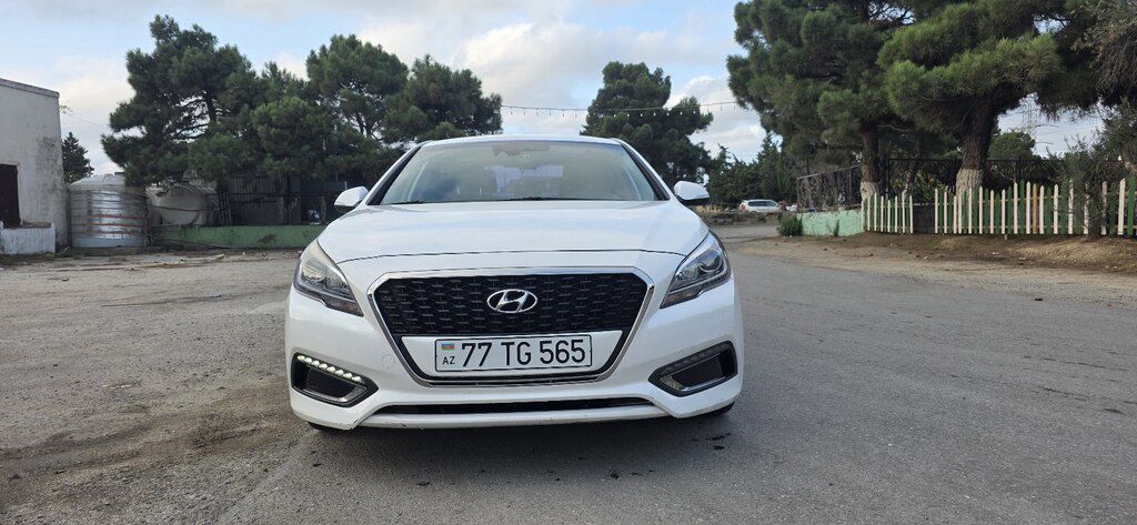 Hyundai Sonata, 2.0 L, 9.8 kWh, 2015 il, 89 300 km 77-TG-565 — Avtomobillər, Bakı