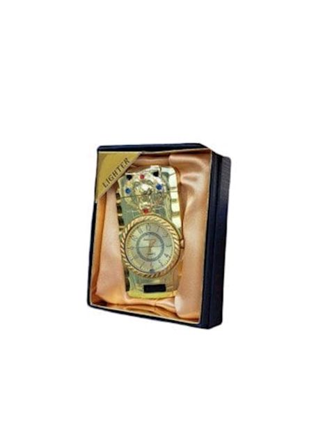 Qazla işləyən alışqan GM00233, qızılı — Bakı