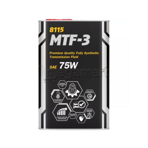 Mühərrik yağı Mannol 8115 O.E.M MTF-3 SAE 75W 1L Metal — 21.6 ₼ · Bakı · Yağlar və texniki mayelər Mühərrik yağı Mannol 8115 O.E.M MTF-3 SAE 75W 1L Metal — Bakı