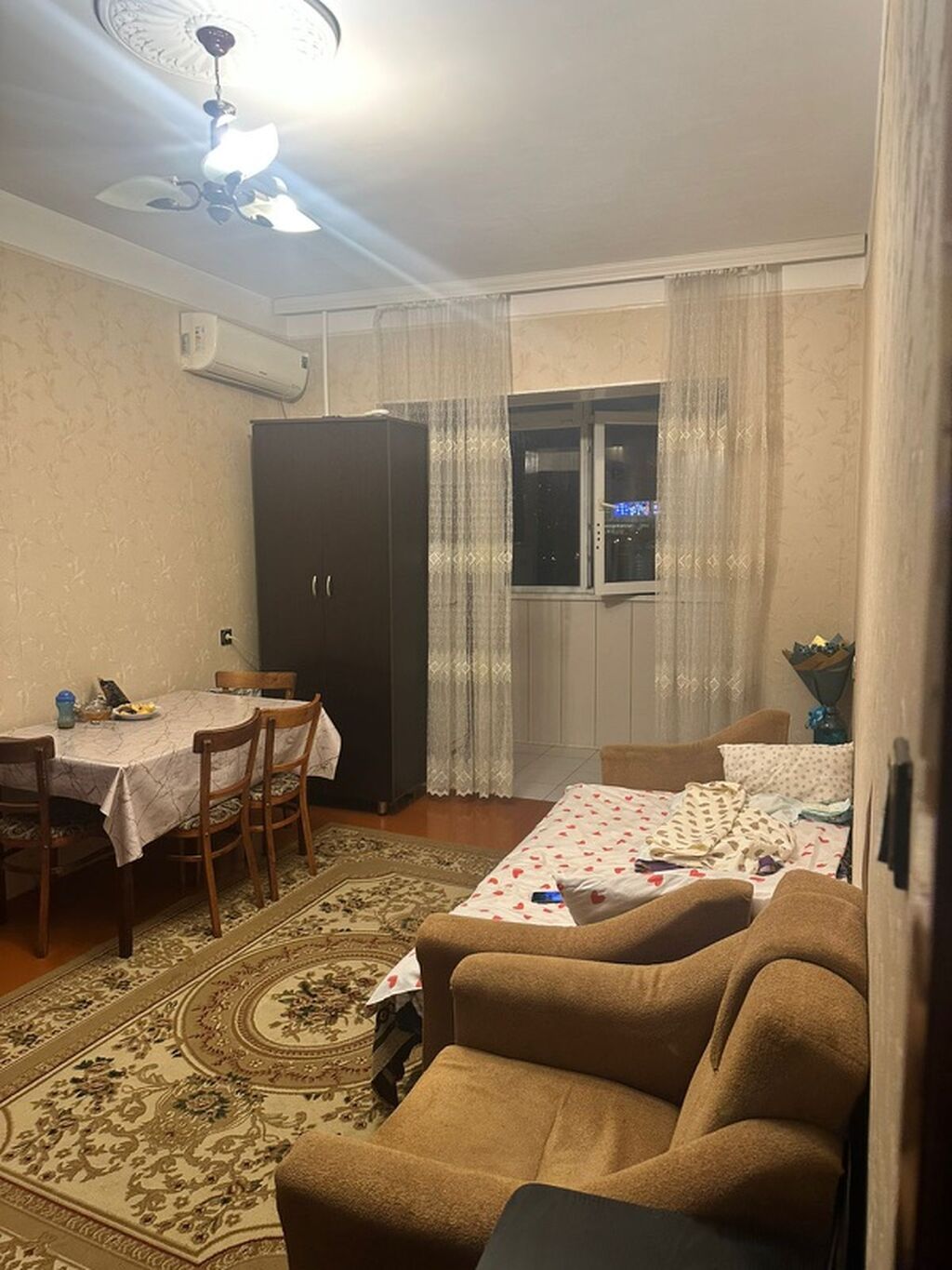 1 otaqlı mənzil – şəhər mərkəzinə yaxın - Plan: 1 otaq, ayrıca — Mənzil, Bakı (3)