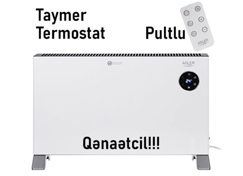 Konvektor "Adler Polşa" — 195 ₼ · Bakı · Ev texnikası Konvektor "Adler Polşa" — Bakı