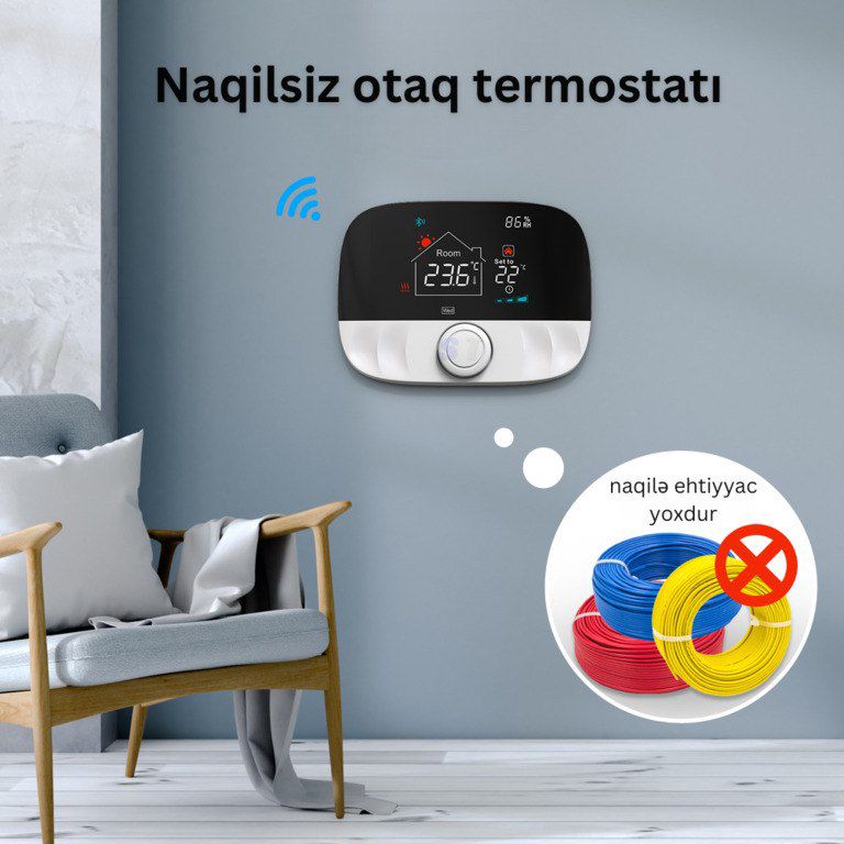 Ağıllı WiFi kombi termostatı — Ağıllı ev və təhlükəsizlik, Bakı (4)