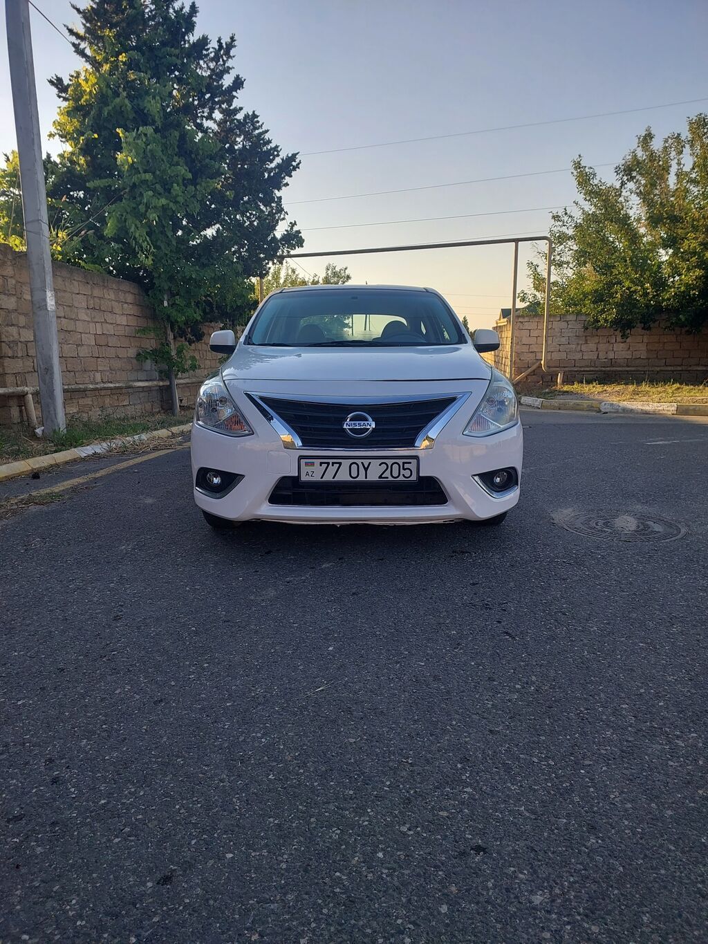Nissan Sunny sedan Mawin Satilir.Fevralda Gelib Rasdamowqa 77-OY-205 — Avtomobillər, Novxanı (2)