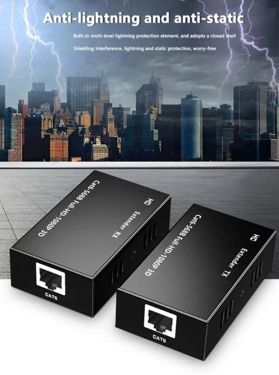 Hdmi uzadıcı "Extender 60m" — Şəbəkə və server avadanlığı, Bakı (2)