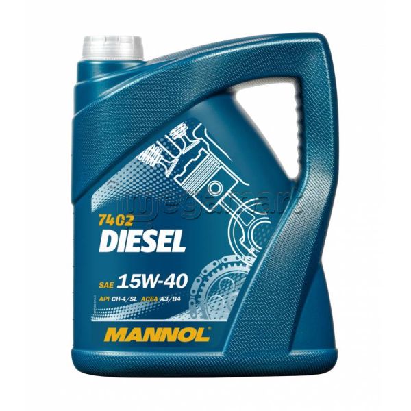 Mühərrik yağı Mannol 7204 Dıesel 15W-40 7L Special — Yağlar və texniki mayelər, Bakı
