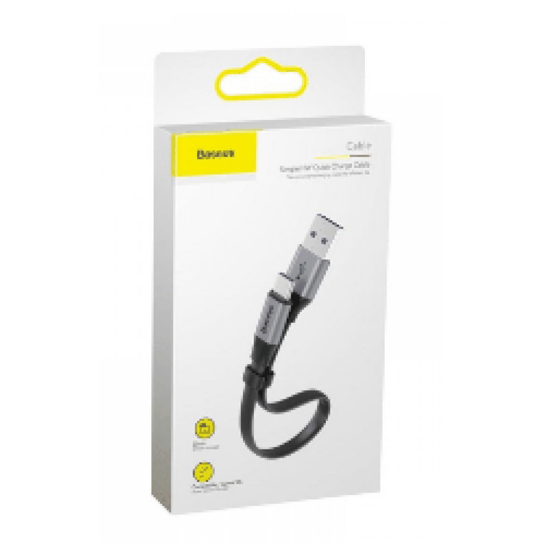 Kabel Baseus CATMBJ-BG1 USB A to Type-C Cable 40W 3A 23cm — Telefonlar və qadjetlər, Bakı (2)