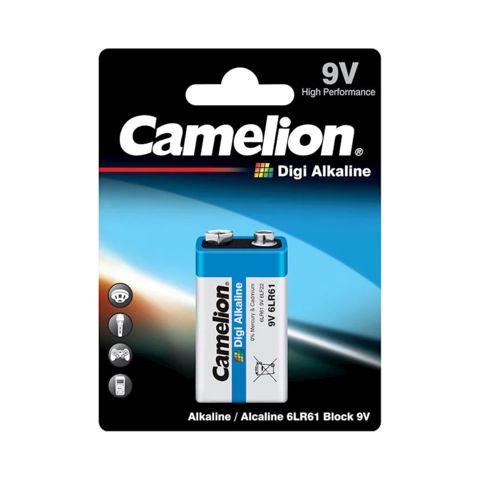 Batareya Camelion Digi Alkaline 9V 6LR61 — 6 ₼ · Bakı · Batareyalar və şarj cihazları Batareya Camelion Digi Alkaline 9V 6LR61 — Bakı