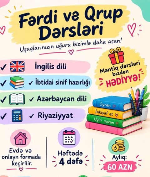 Müəllim işi axtarıram — 60 ₼ · Bakı · İş axtarıram Müəllim işi axtarıram — Bakı