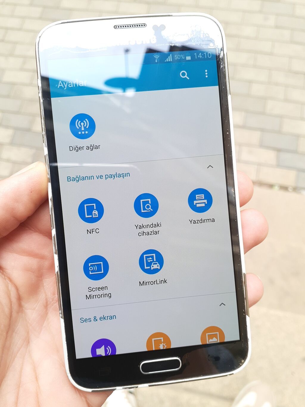 Samsung Galaxy S5 Active, 16 GB, rəng - Ağ, Zəmanət, Düyməli, Sensor — Samsung, Gəncə (7)