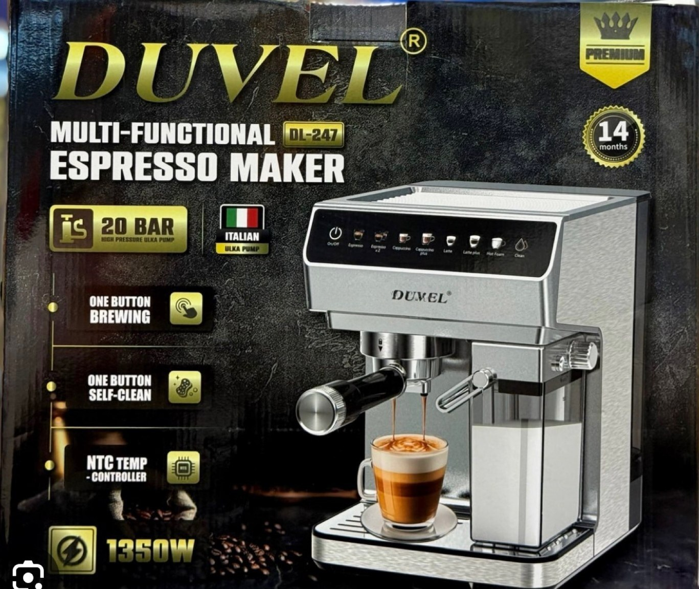 Duvel Qəhvəbişirən — Qahvə aparatları və maşınları, Bakı (3)