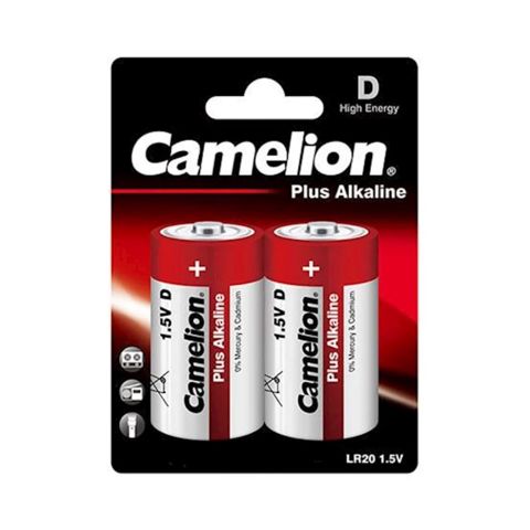 Batareya Camelion Plus Alkaline D LR20 — 2.56 ₼ · Bakı · Batareyalar və şarj cihazları Batareya Camelion Plus Alkaline D LR20 — Bakı