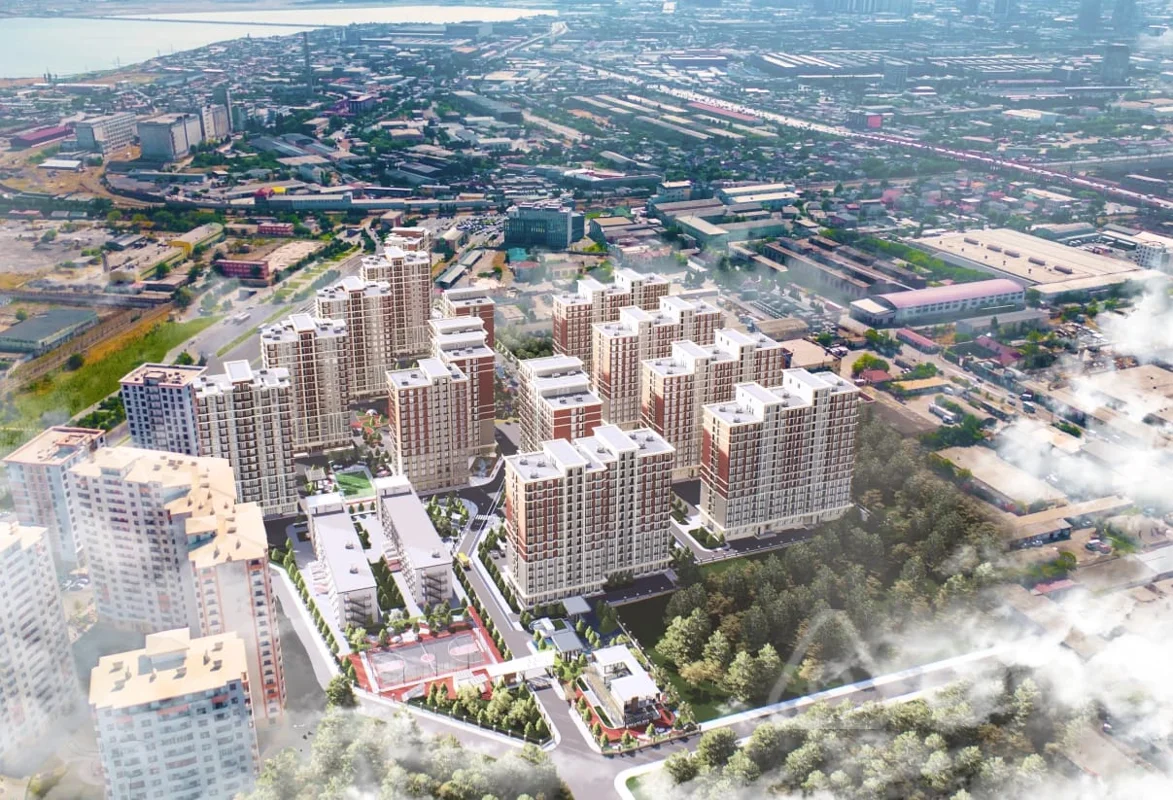 2 otaqlı mənzil, 82 m², Bakı şəhəri Binəqədi rayonu — Bakı