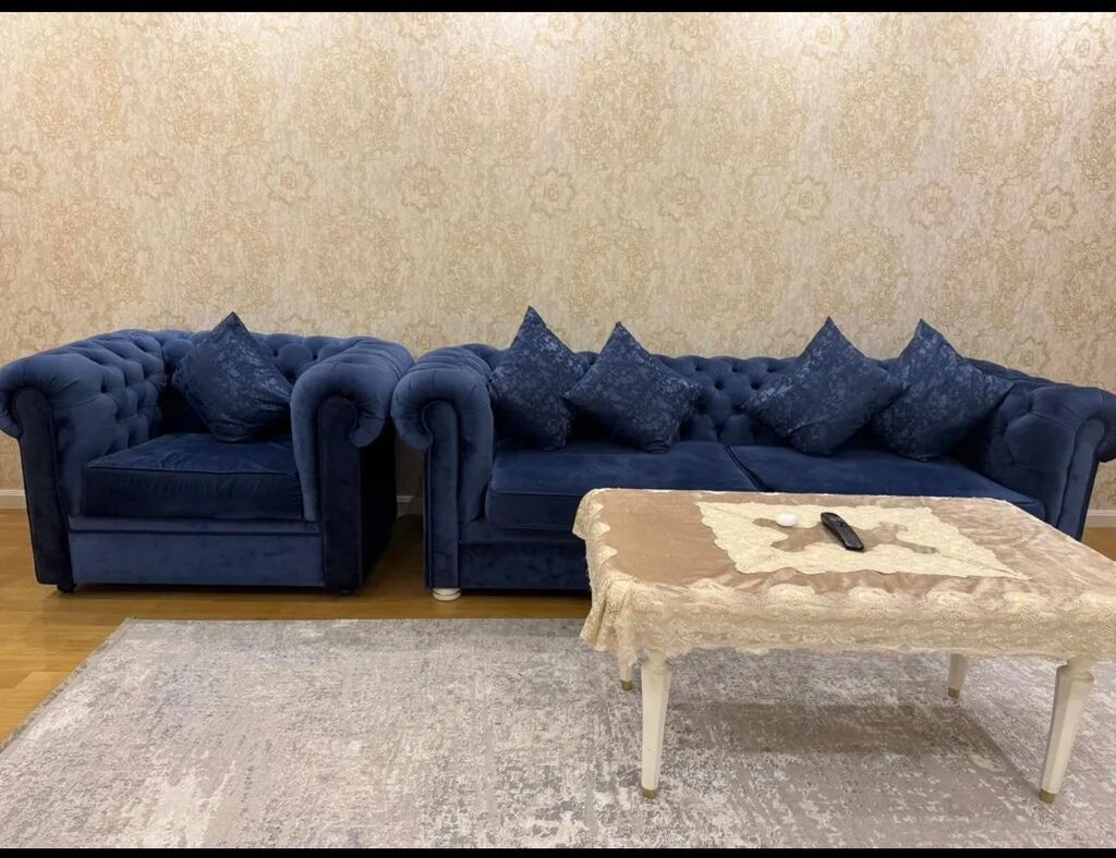 İşlənmiş, Klassik divan, Divan — Yumşaq mobilya dəstləri, Bakı (5)