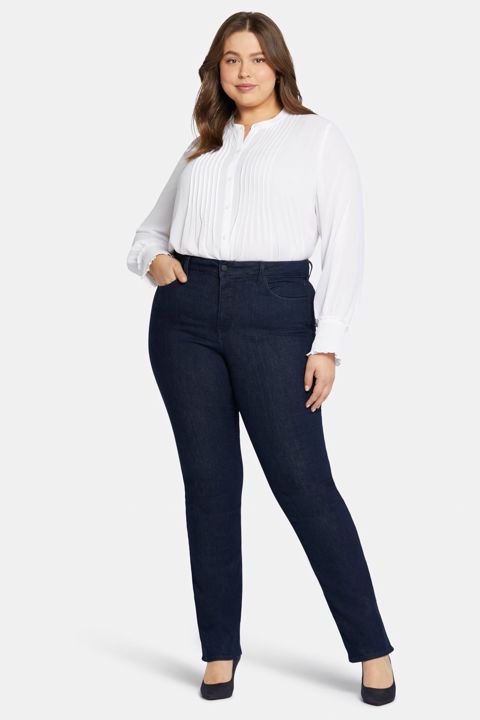 Qadınlar üçün düz cins Nudj_marilyn, göy, pambıq/elastan, ölçü XXL — Bakı