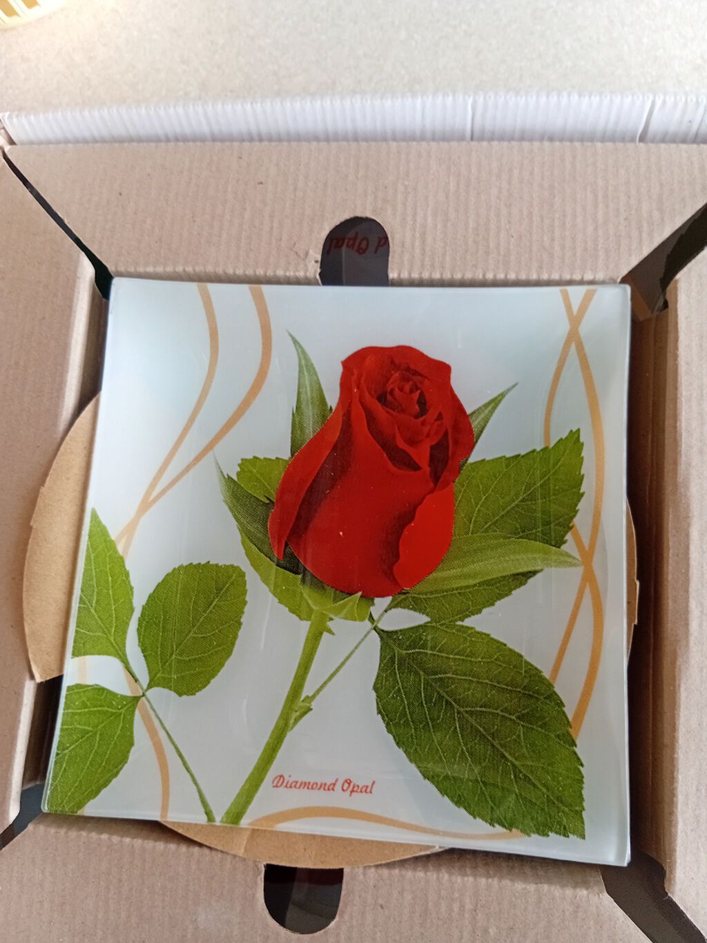 Boşqablar, 6 ədədli dəst, Şüşə — Süfrə qabı, Bakı (3)