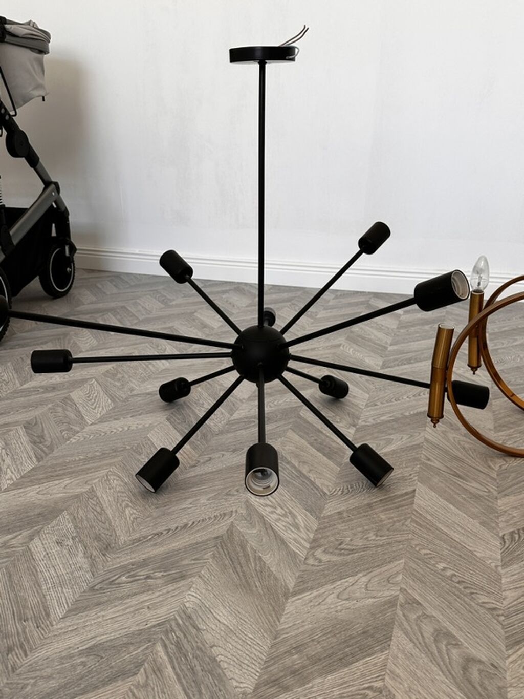 Çılçıraq, 10 və daha çox lampa, Metal — Tavan is?qlar? v? cilc?raqlar, Masazır (4)