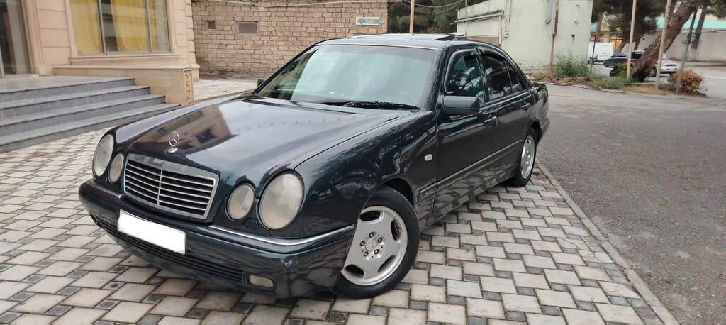 Mercedes E 230, 2.3 L, 1998 il, 42 500 km — Avtomobillər, Bakı (5)