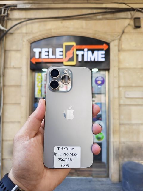 Apple iPhone 15 Pro Max Natural Titanium 256GB/8GB — 1 349 ₼ · Bakı · Smartfonlar Apple iPhone 15 Pro Max Natural Titanium 256GB/8GB — Bakı