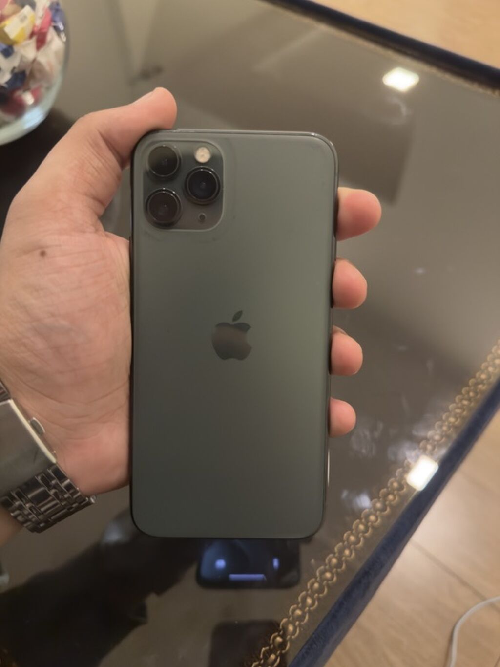 IPhone 11 Pro, 256 GB, Matte Midnight Green, Face ID — Apple iPhone, Digah (3)