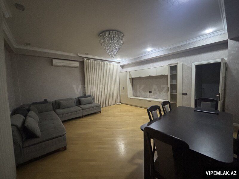 Nərimanov rayonunda 3 otaqlı Yeni tikili Kirayə verilir, 130 m² — Mənzil, Bakı (3)