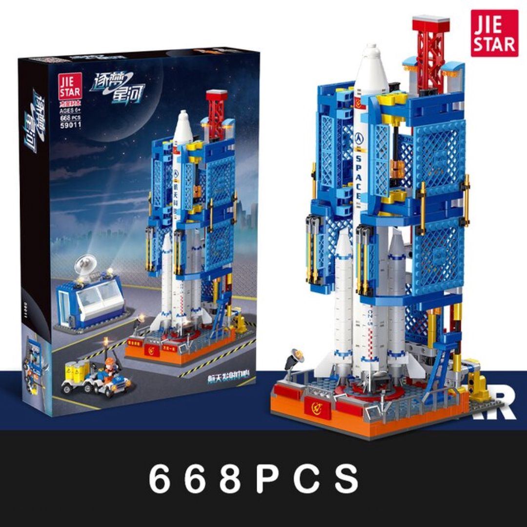 Construction JieStar 59011 Moc Technic Space Launch Center — Konstruktorlar, Bakı (2)