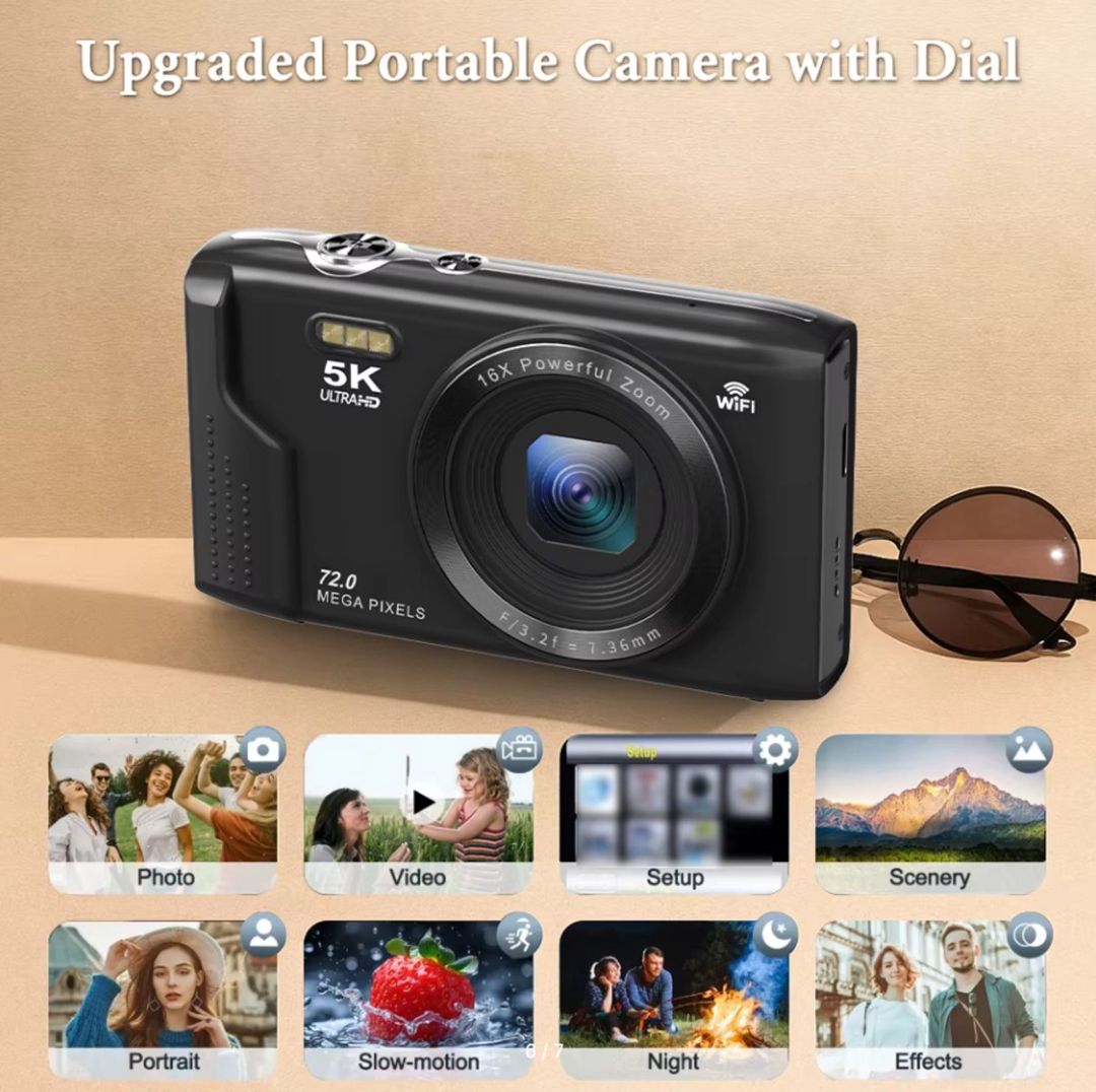 Digital Camera 5K 72MP — Səs texnikası, Bakı (5)
