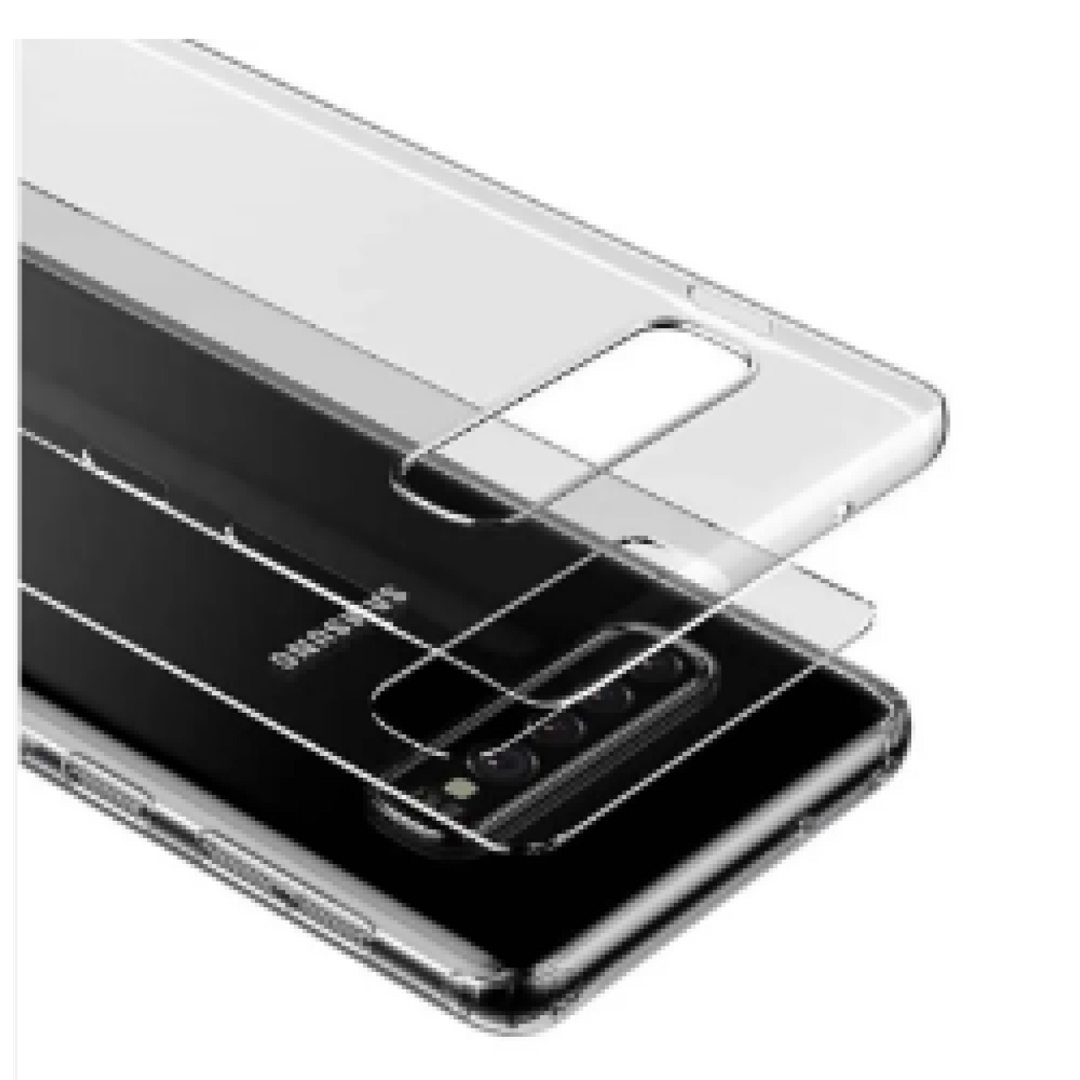 Çexol Baseus Simple Series Case Gel TPU Cover for Samsung Galaxy S10 Plus transparent (ARSAS10P-02) — Telefonlar və qadjetlər, Bakı (4)
